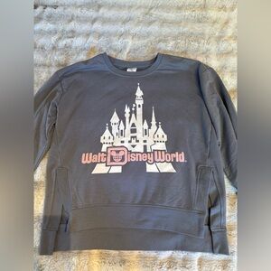 Disney Gray and Pink Sweatshirt